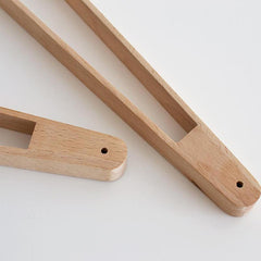 Bamboo Wood Food Tongs