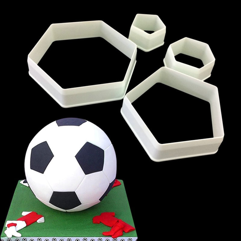 Sugarcraft Football Plastic fondant