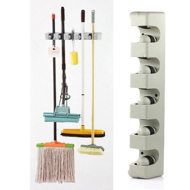 Mop Brush Broom Organizer