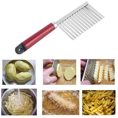 Wavy Edged Cutter Knife