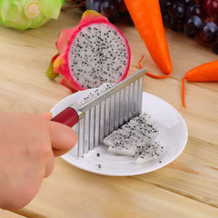 Wavy Edged Cutter Knife