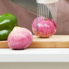 Handy Stainless Steel Onion Cutter
