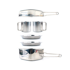 Cooking Picnic Portable Frying Pan Set