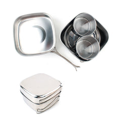 Cooking Picnic Portable Frying Pan Set
